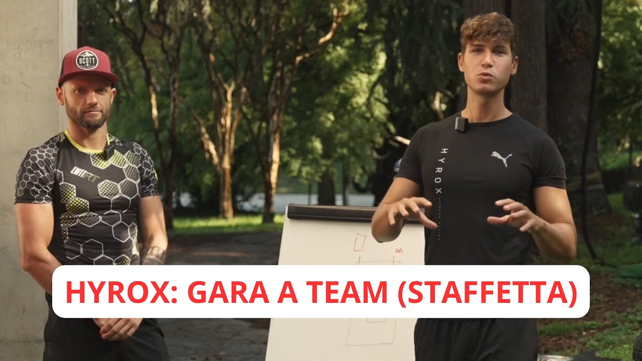 HYROX: GARA A TEAM (STAFFETTA)