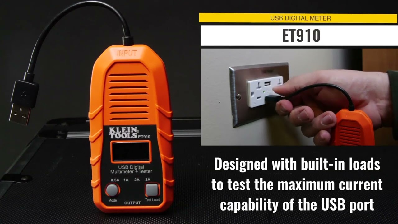 USB Digital Meter, USB-A (Type A)