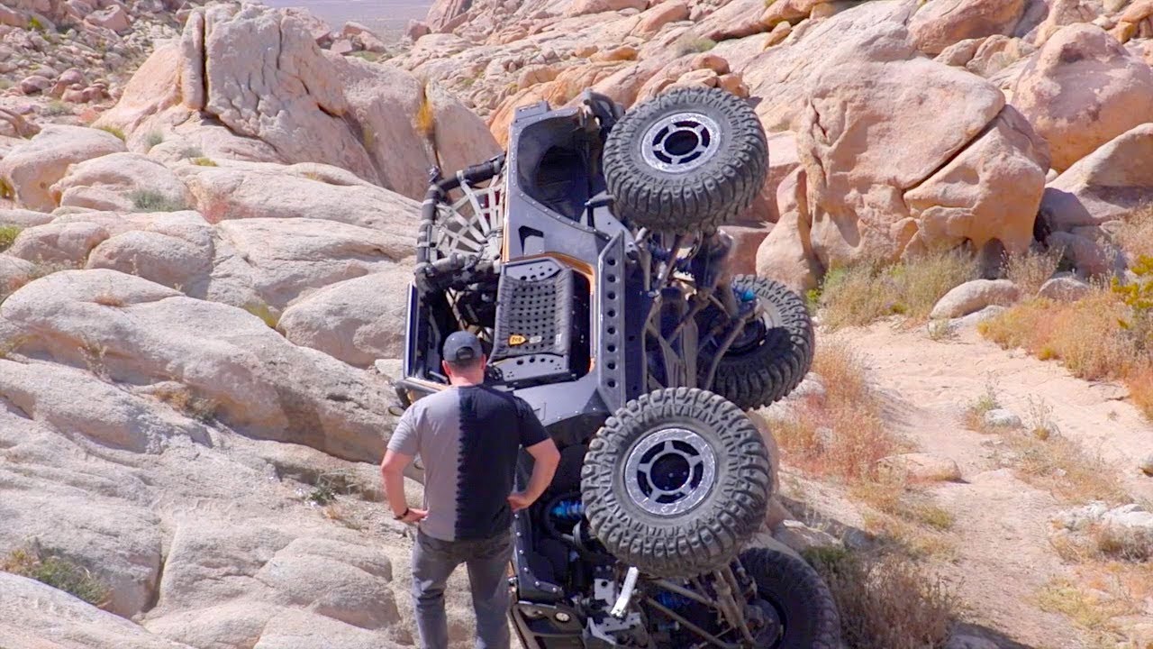 Jeep Rollover And Off-Road Recovery at Hammer Down Trail - Cougar Buttes