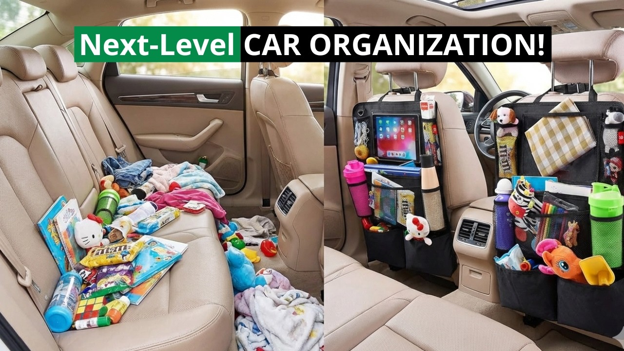 💥Top 5 Car Organizers to Keep Everything in Place