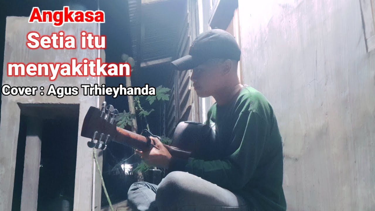 Setia itu menyakitkan - Angkasa - Cover : Agus Trhieyhanda