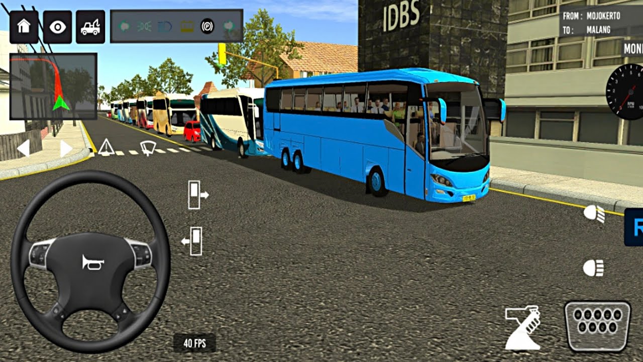Indonesia Coach bus driving 💥🤩 | Euro bus simulator 2026 Android gameplay #game 1 Part 40