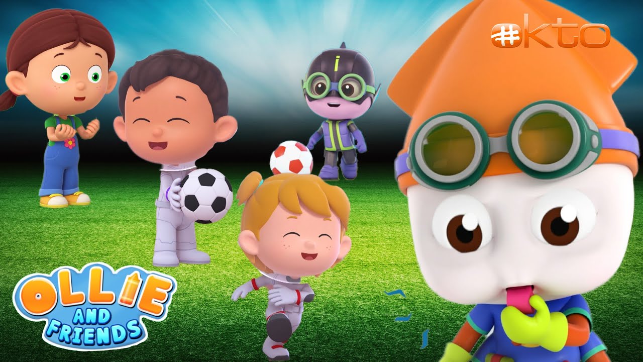 Animal World Cup?! 3 Monkeys and an Elephant play football! | Compilation | @mediacorpokto