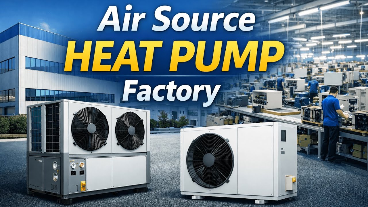 Leading Air Source Heat Pump Manufacturer | Hepai Factory Introduction