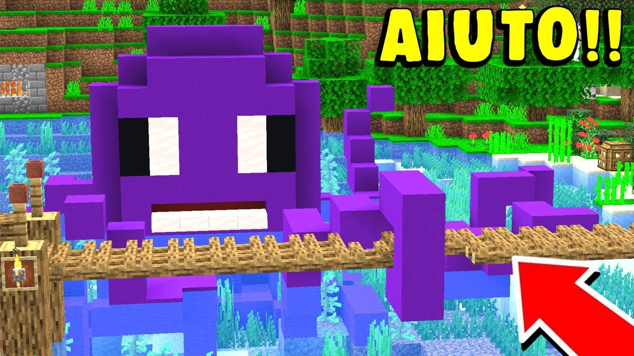 UN MOSTRO ATTACCA IL MIO MONDO! - Minecraft ITA