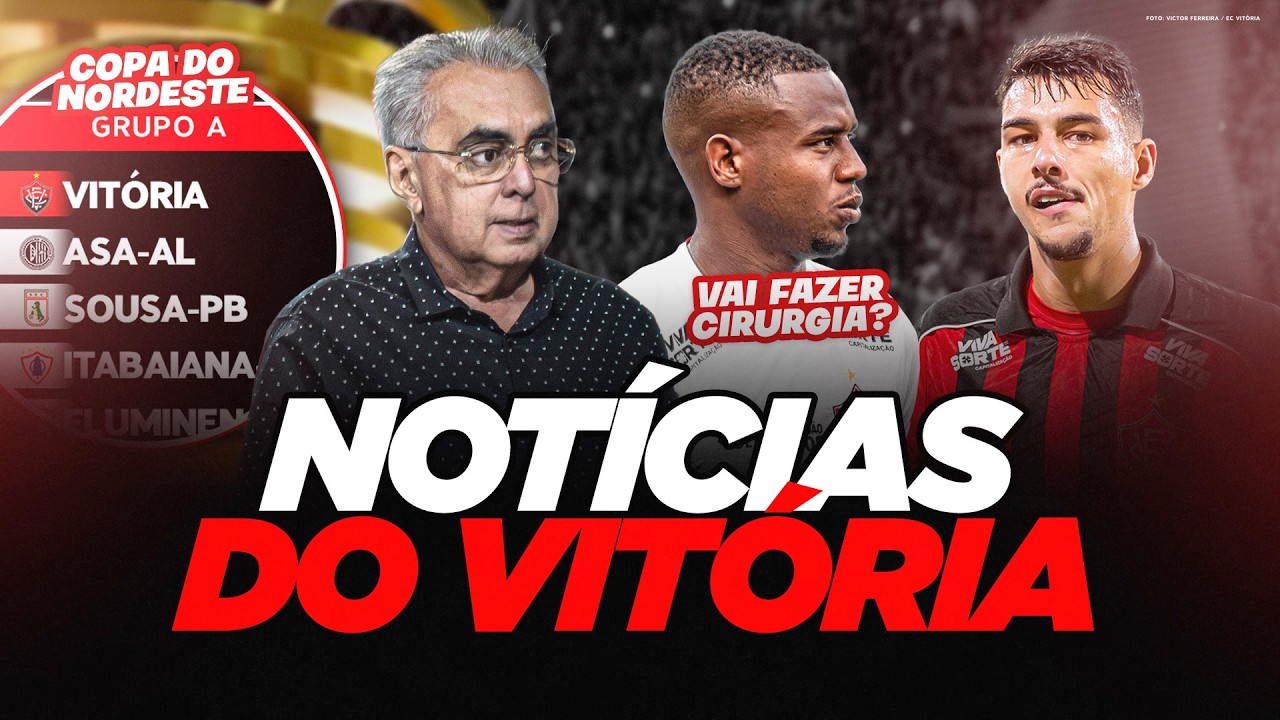 🚨 DUDU FARÁ CIRURGIA? CLAUDINHO FICA NO VITÓRIA + NOTÍCIAS