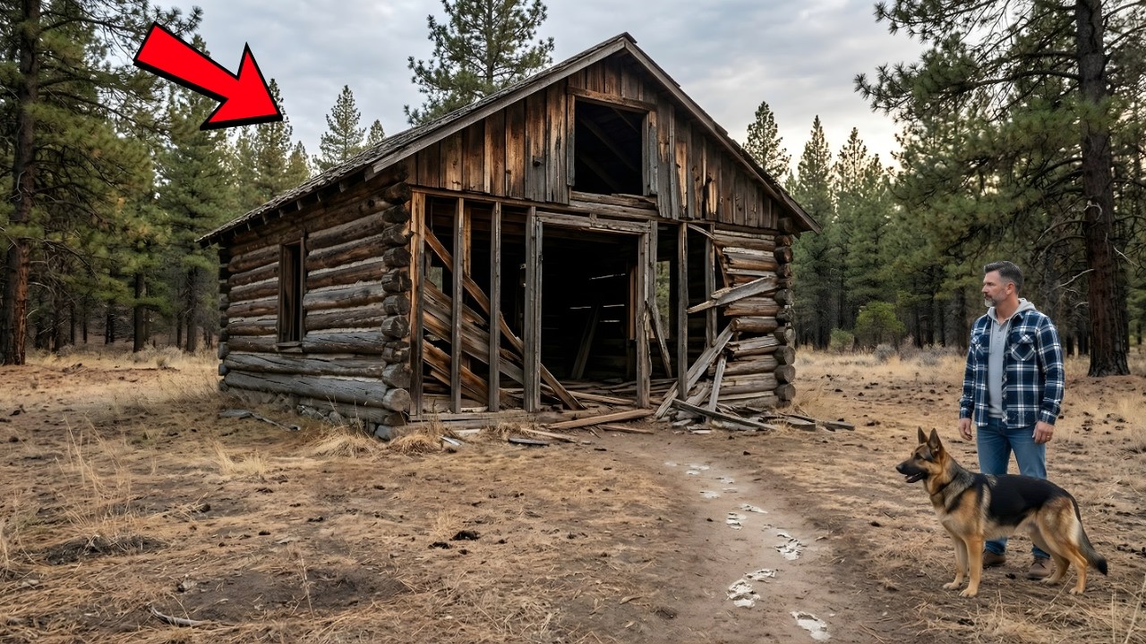 Kicked Out With $15, The Veteran Bought a Ruined Cabin &mdash; His Dog Found What They Tried to Hide