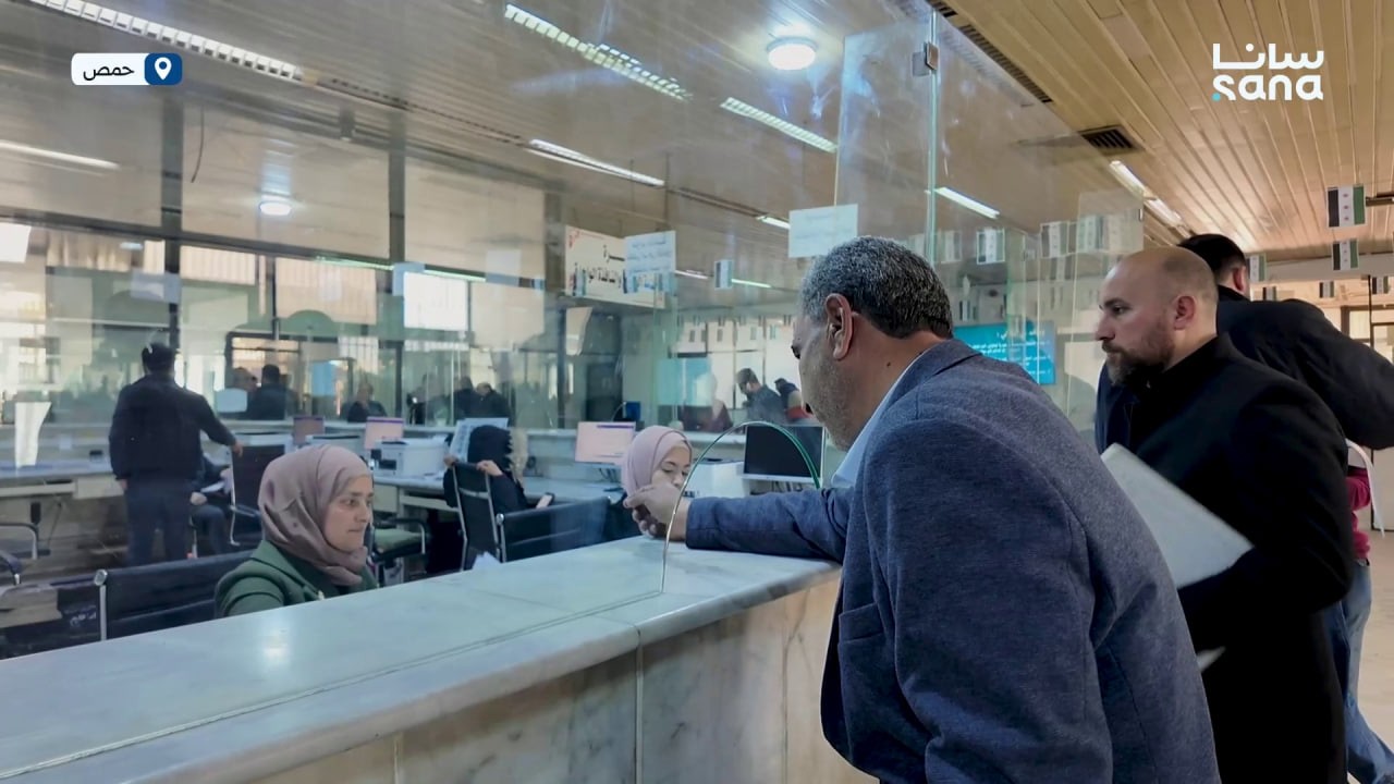 تطوير الخدمات وإحداث نوافذ جديدة في مالية حمص لتبسيط الإجراءات على المواطنين