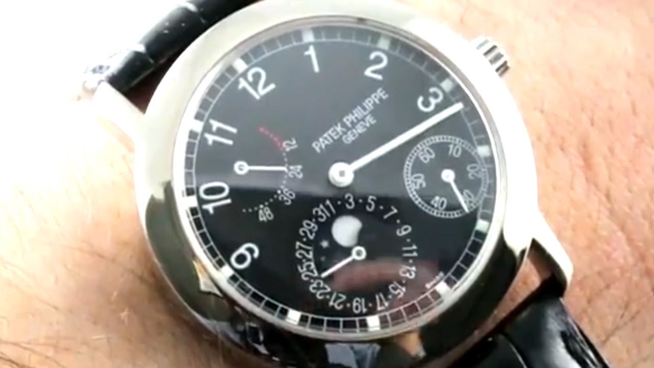 Patek Philippe 5055G Moonphase Power Reserve (5055G-001) Luxury Watch Review