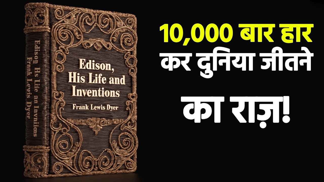 एडिसन की जीवनी और आविष्कार | हार कर जीतने वाले एक 'पागल' जीनियस का राज़!