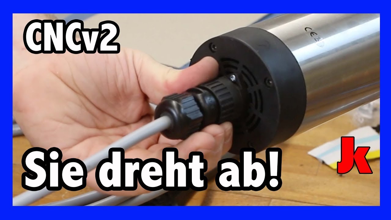 CnCv2 Spindel Teil 2- neuer Stecker und Erdung