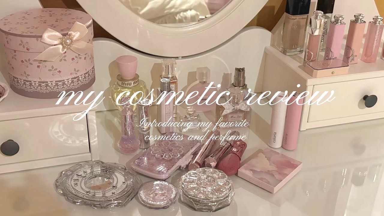 【my dresser】大好きな香水紹介とかわいいコスメ🩰🪽|ドレッサー収納|ドレッサー紹介|vanity table|お気に入り紹介|社会人vlog|カラリア