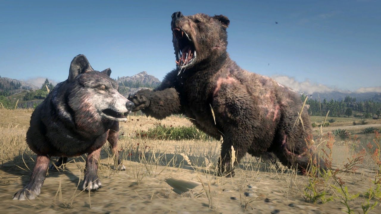 Legendary BEAR vs Legendary WOLF → Red Dead Redemption 2 PC mods