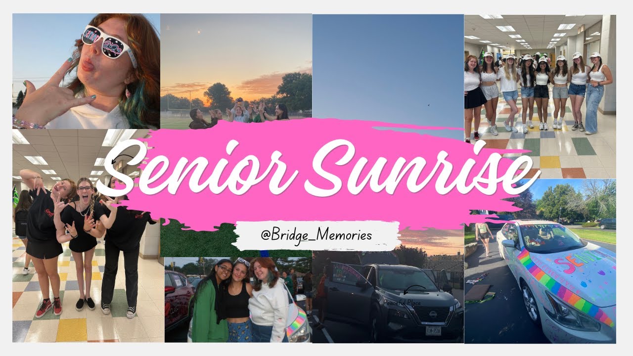 Senior Sunrise Vlog
