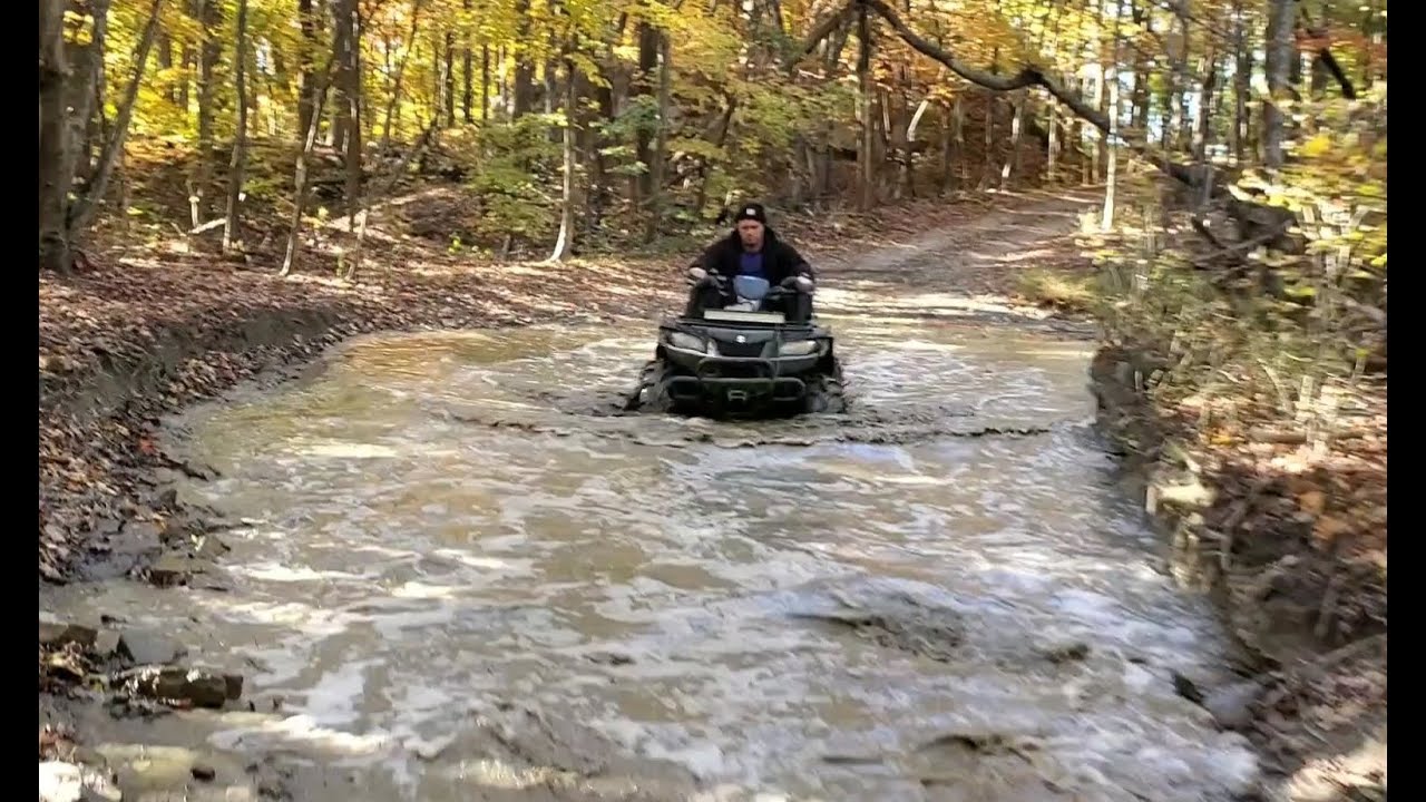 Windrock ATV Park - Rocks, Mud and Steep Climbs Day 3 Trail 38