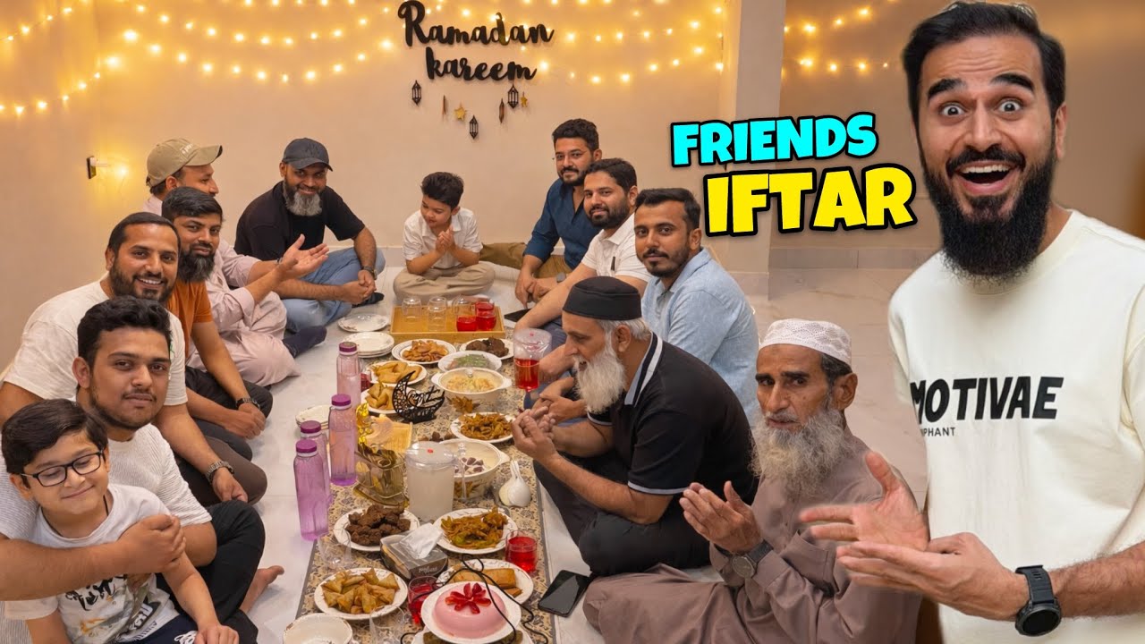 NAYE GHAR PE DOSTON KI IFTAR KI DAWAT KAR DI 😍