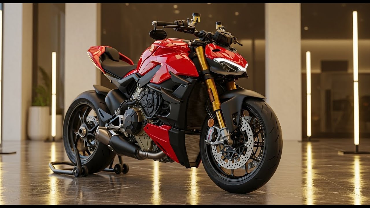 2025 Ducati Streetfighter V4 – The Most Aggressive Naked Superbike in the World!