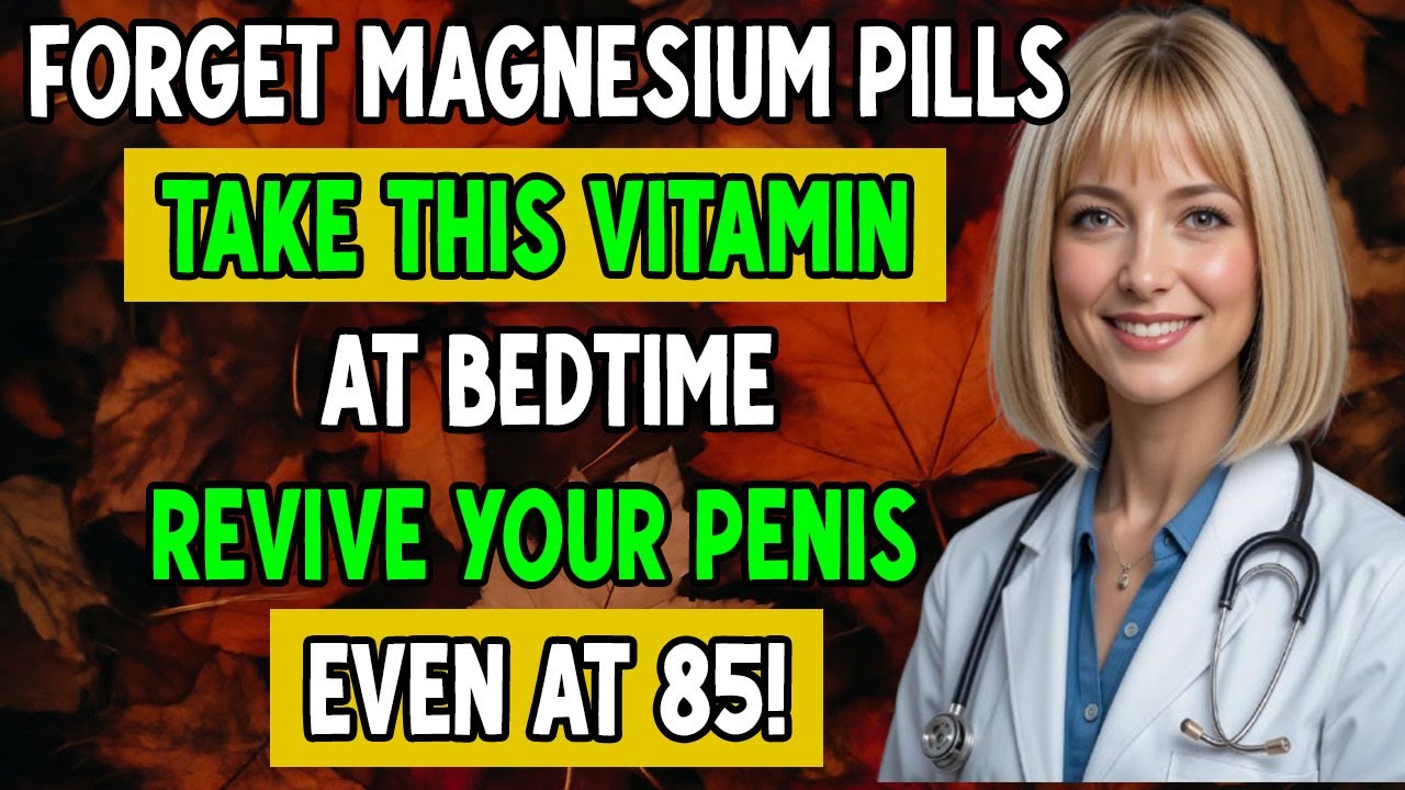 Doctor Reveals: 2 Vitamins to Take at Night That Restore Male Power Naturally | Prime Men’s Health