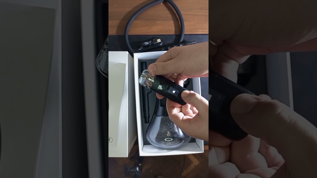 Ehuka x1- кальян для вейперов (до конца)#vape #hookah #review #распаковка #кальяны #обзор #одноразка