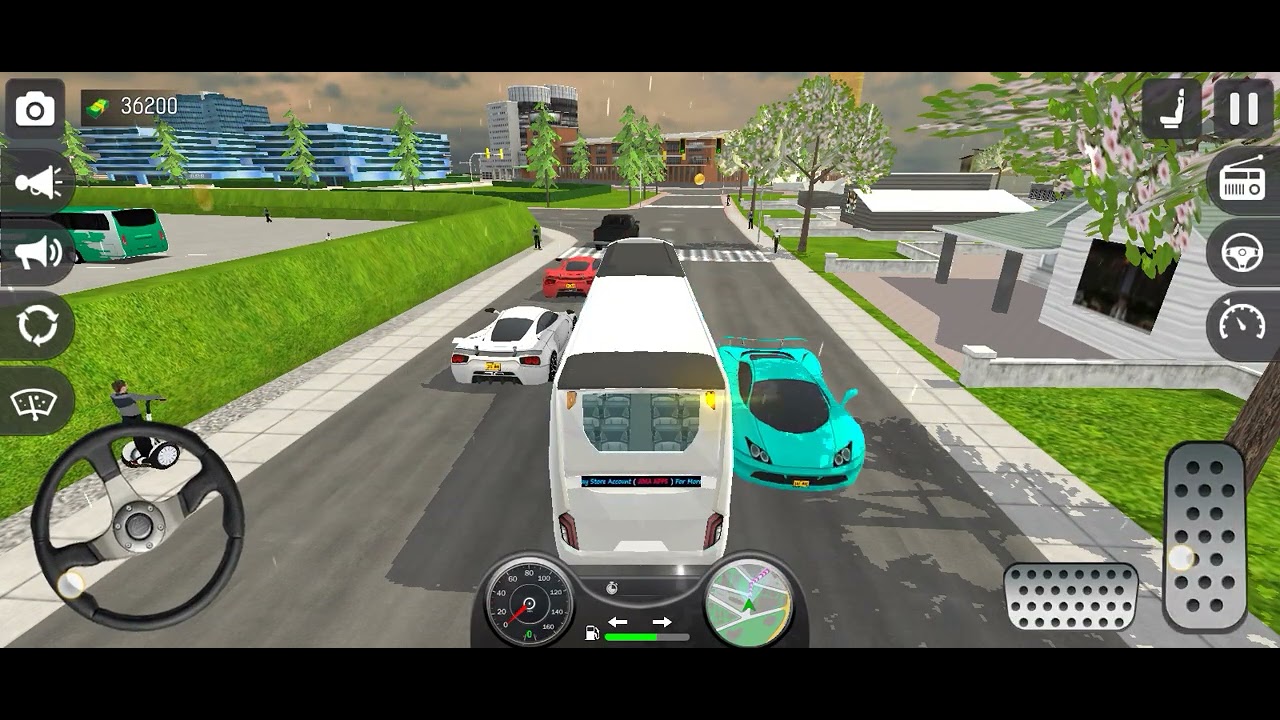সিটি বাস ডাইভিং | city bus driving 