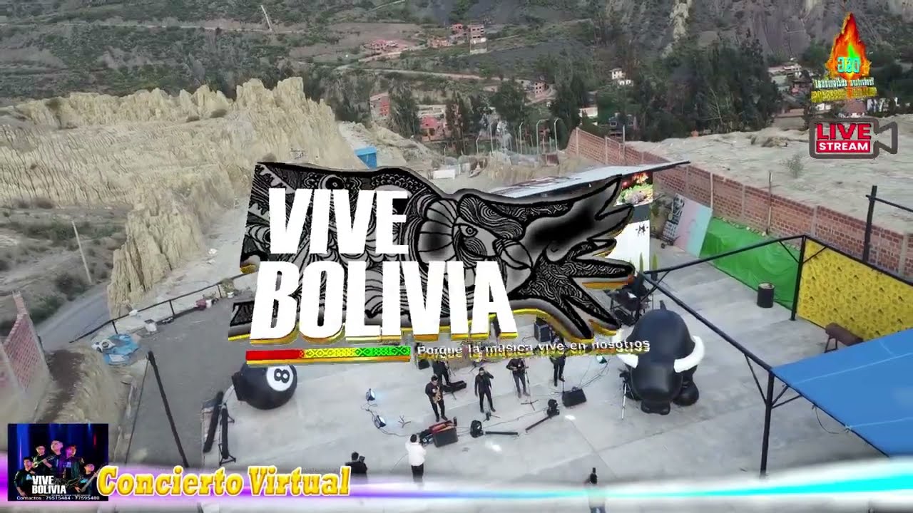 Vive Bolivia Concierto en Black Bull