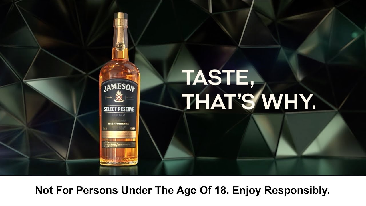 Jameson Select Reserve. Taste, That&rsquo;s Why.