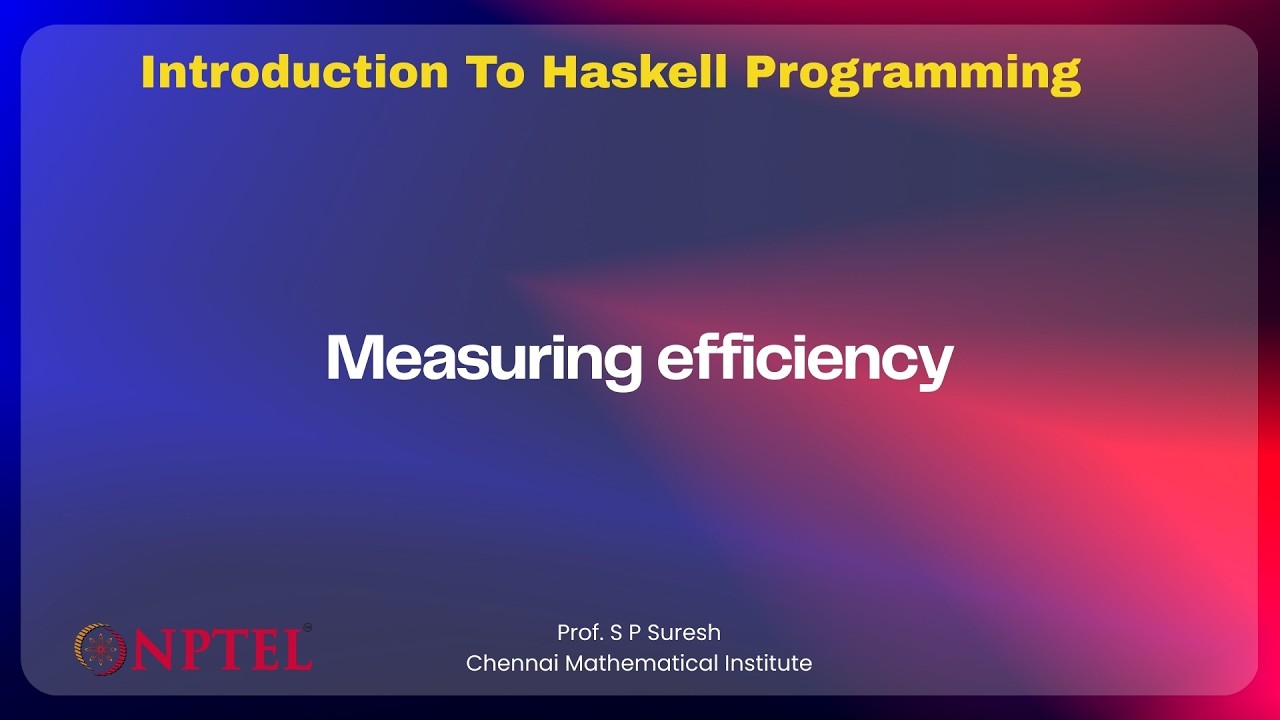 Measuring efficiency