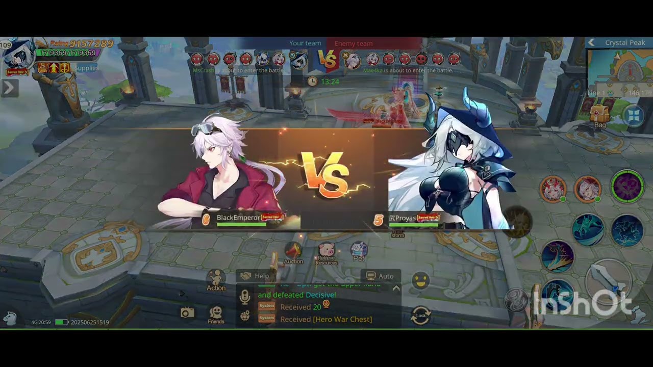 [Elide playing as 武Proyas] - GvG Collaboration vs Dominion - 21/02/2026