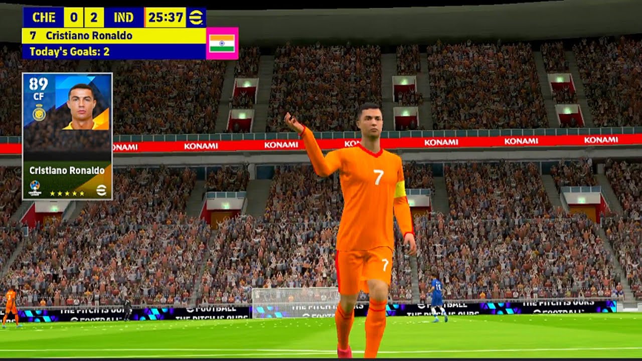 INDIA VS PSG PENALTY SHOOTOUT. Me and my friend play this game. #efootball #rolando #messi .....