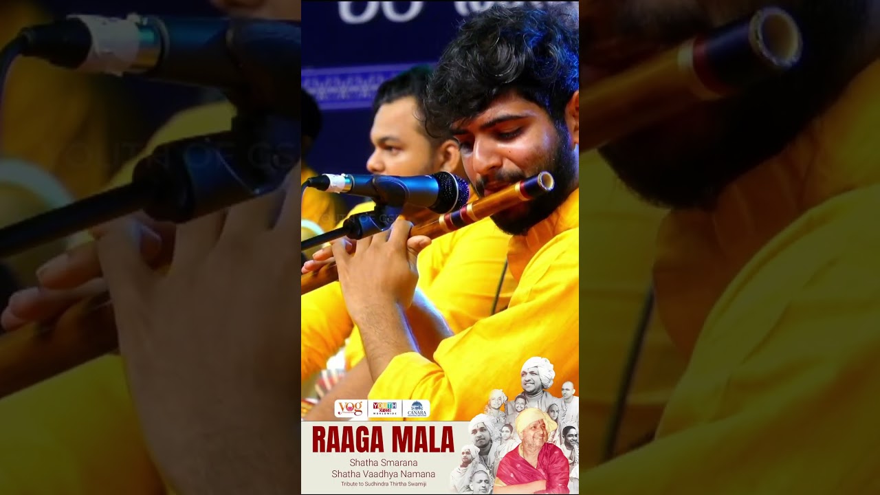Raag mala | Shatha Smarana Shatha Vaadhya Namana | Tribute to Sri Sudhindra Thirtha Swamiji
