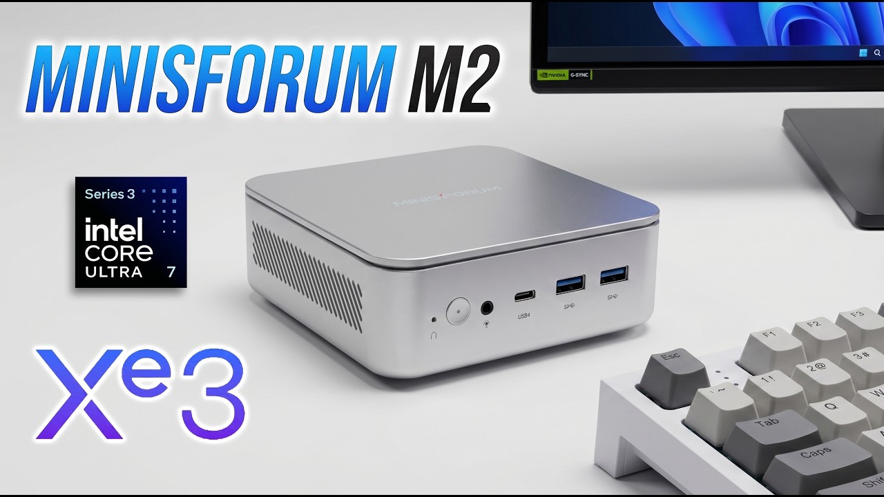 NAJTAŃSZY Mini PC z Panther Lake już tu jest! Pierwsze spojrzenie na Minisforum M2!