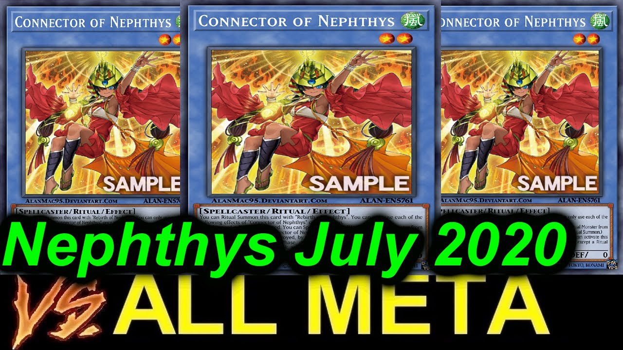 【YGOPRO】NEPHTHYS VS ALL META JULY 2020 - NEW SUPPORT!!!