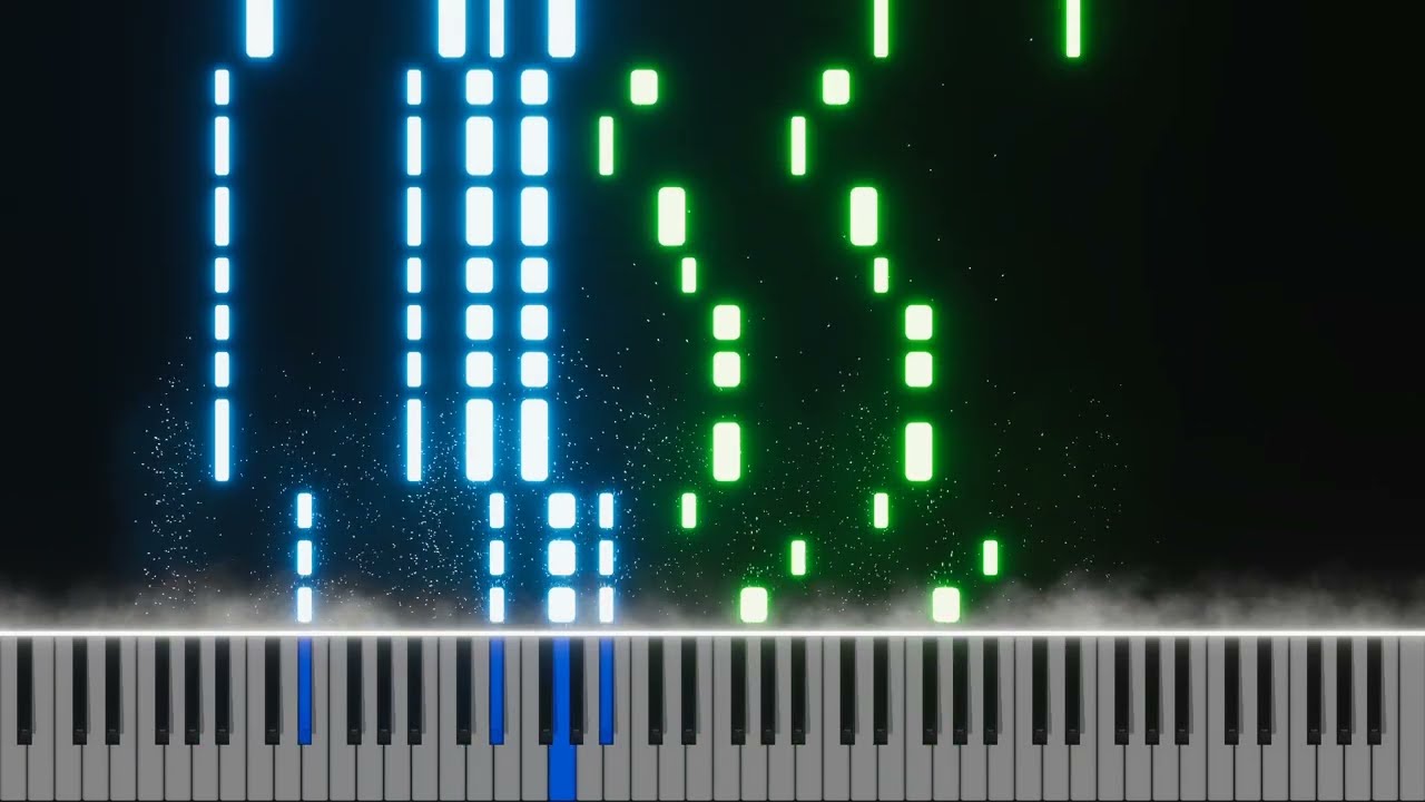 Elektronomia - Sky High pt.II (Piano Cover, Tutorial)