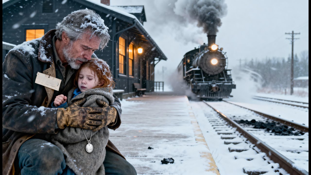 She Was Left on the Tracks With a Note “Unwanted” —The Millionaire Rancher Wept as He Carried the ..