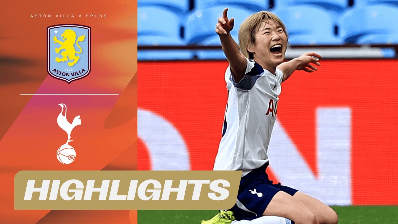 Spurs Score Seven in Ten-Goal Thriller! | Aston Villa v Tottenham | Barclays WSL 25/26