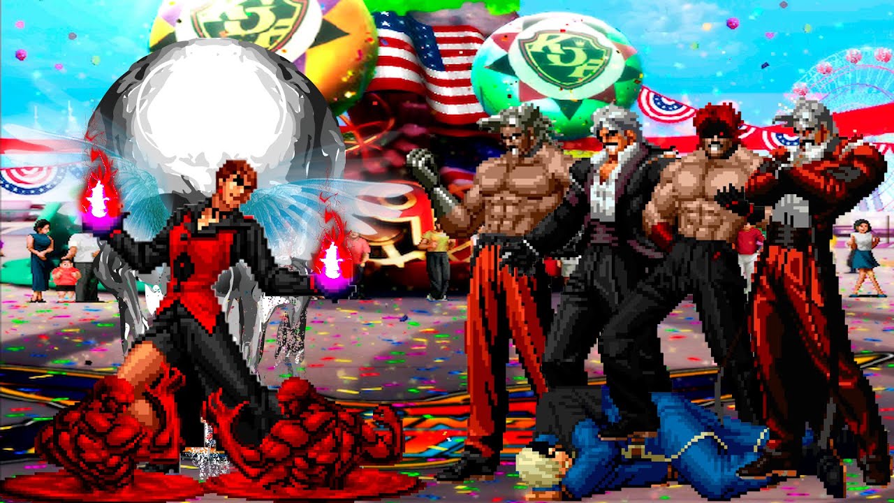 [KOF Mugen] Vice vs Rugal Bernstein Team
