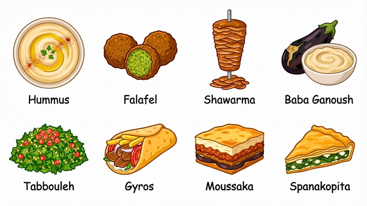 Every Mediterranean Food EXPLAINED