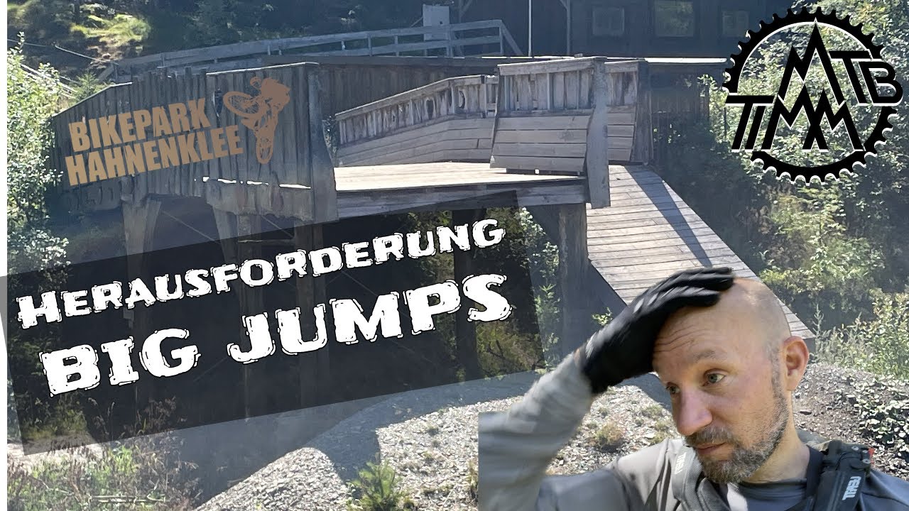 😩 Herausforderung 😰 Big Jumps im Bikepark Hahnenklee