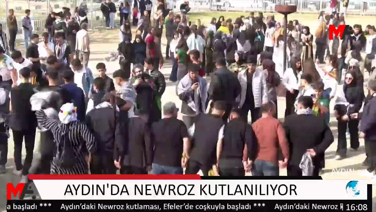 AYDIN'DA NEWROZ KUTLANILIYOR