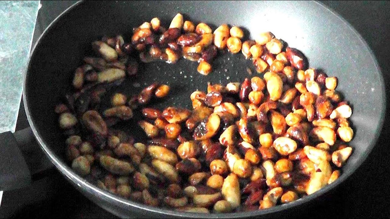 CHRISTMAS Honey Roasted Nuts - How to make simple quick recipe