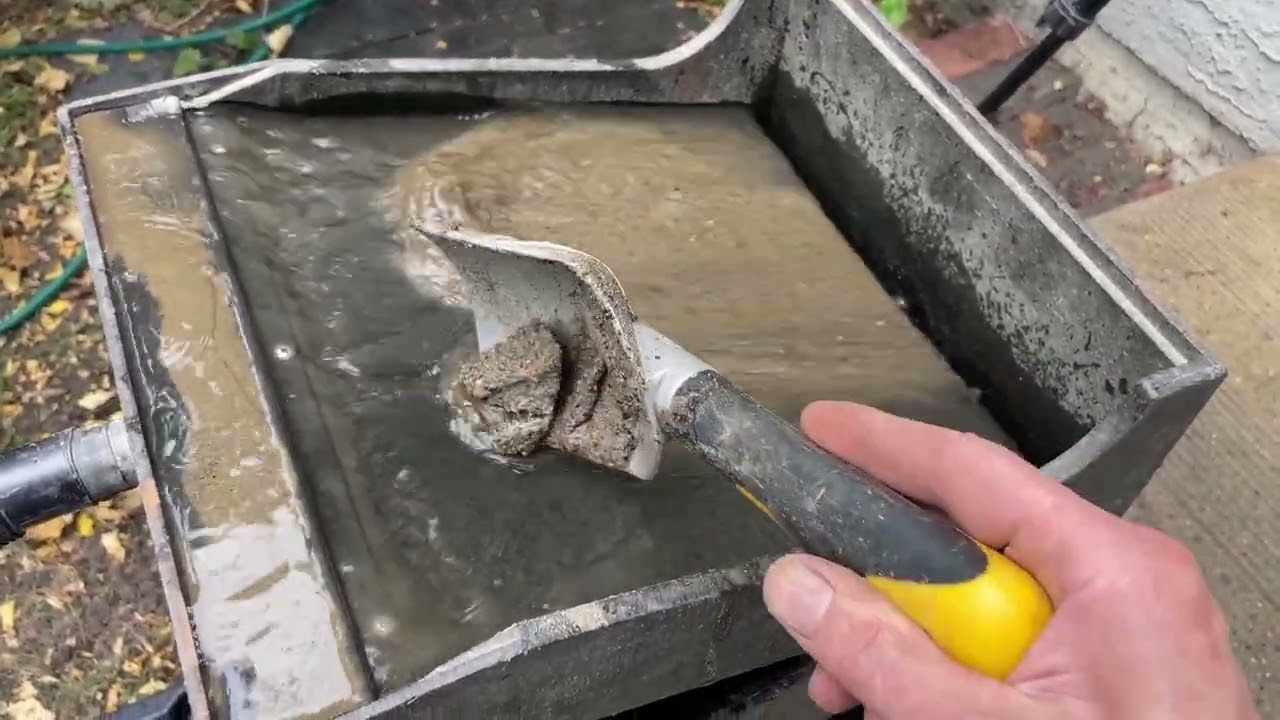 Gold Cleanup, Gold Cube, North Saskatchewan River!