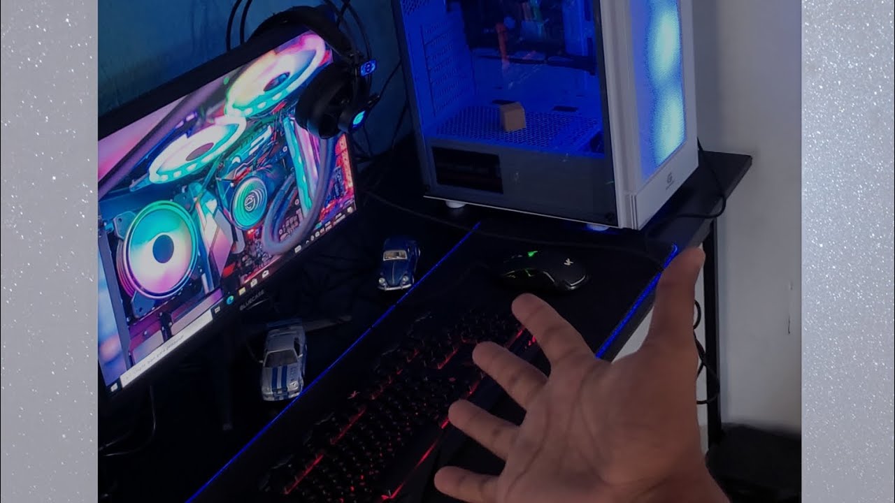 UNBOXING do meu PC GAMER da loja ENIFLER