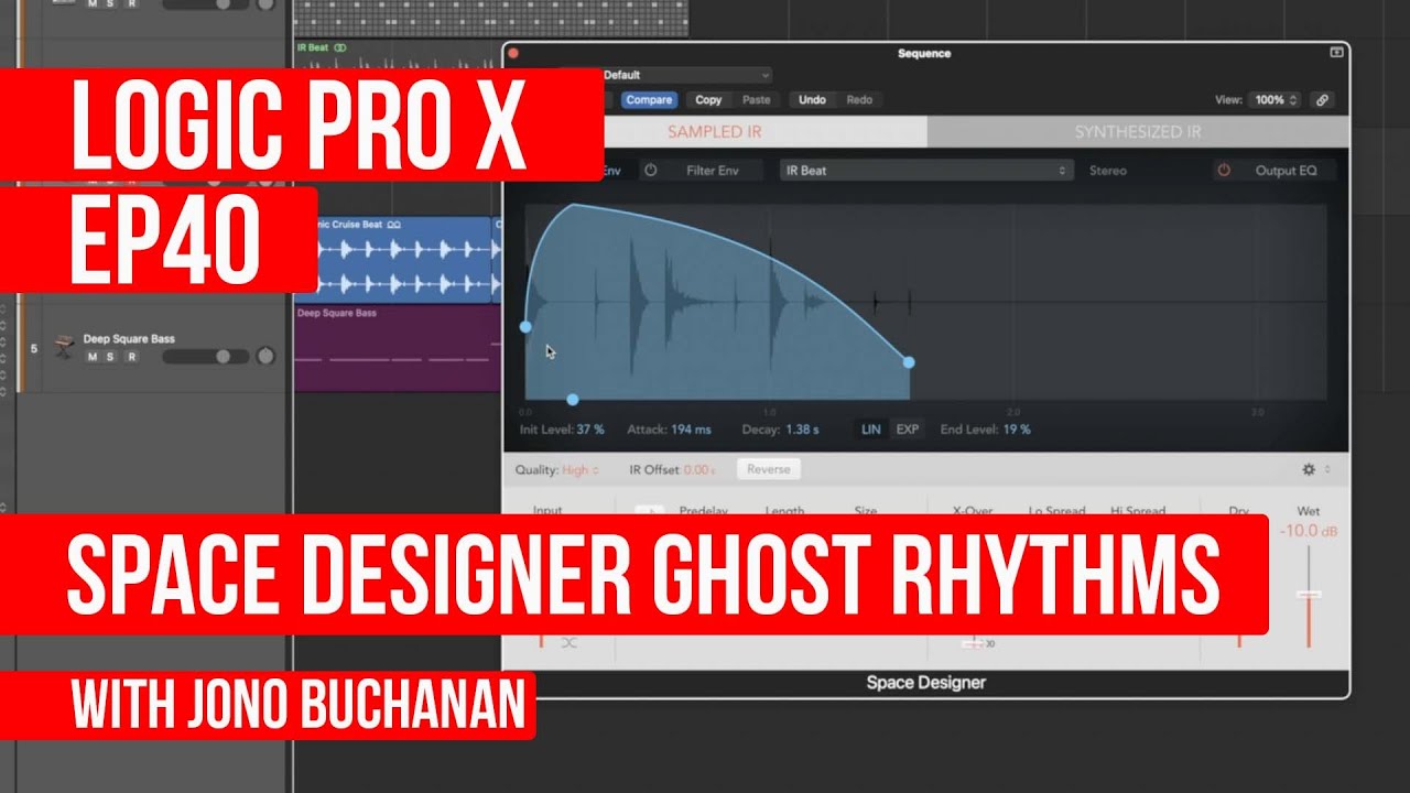 LOGIC PRO X &mdash; Космический дизайнер: ритмы призраков