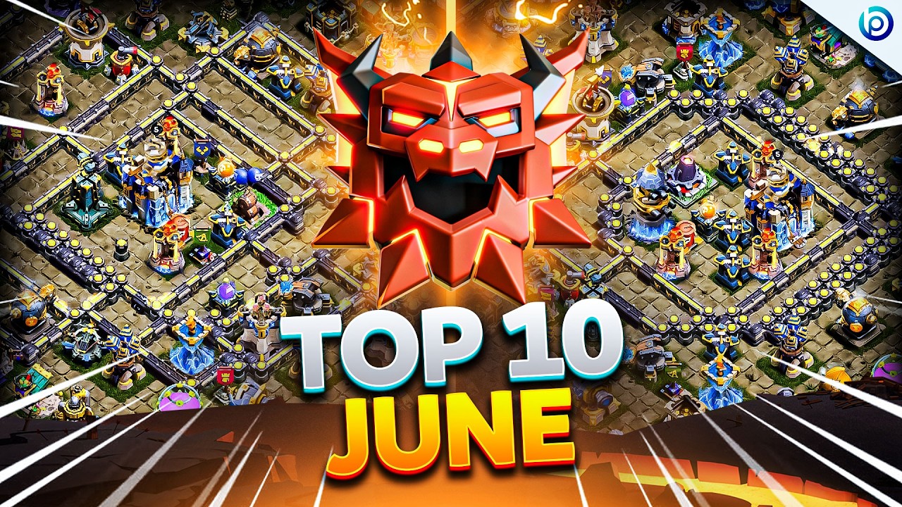 Top 10 TH18 Legend League Bases for JUNE 2026 | BEST TH18 Legend League Layouts
