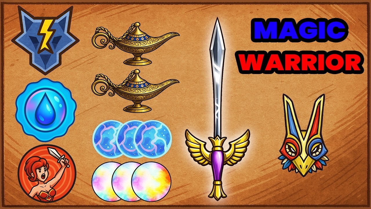 This Falcon Blade Starts the Fight Fully Buffed | Backpack Battles