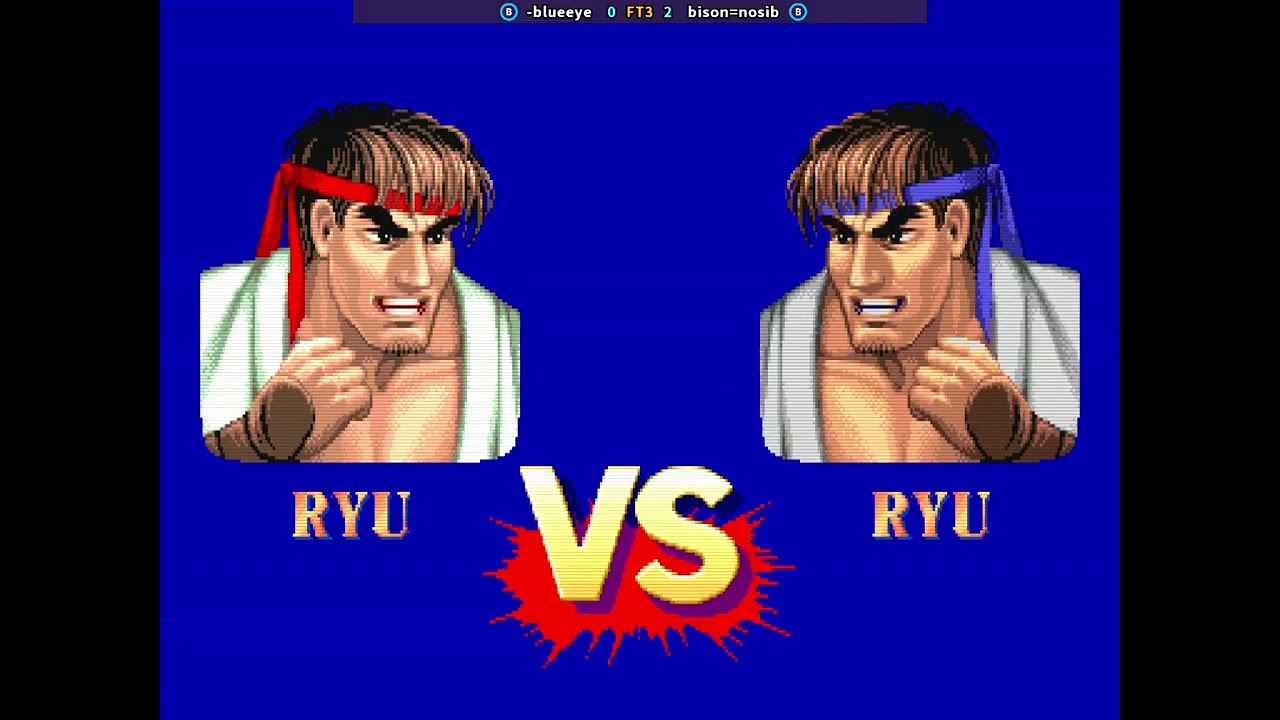 블루아이 VS bison=nosib