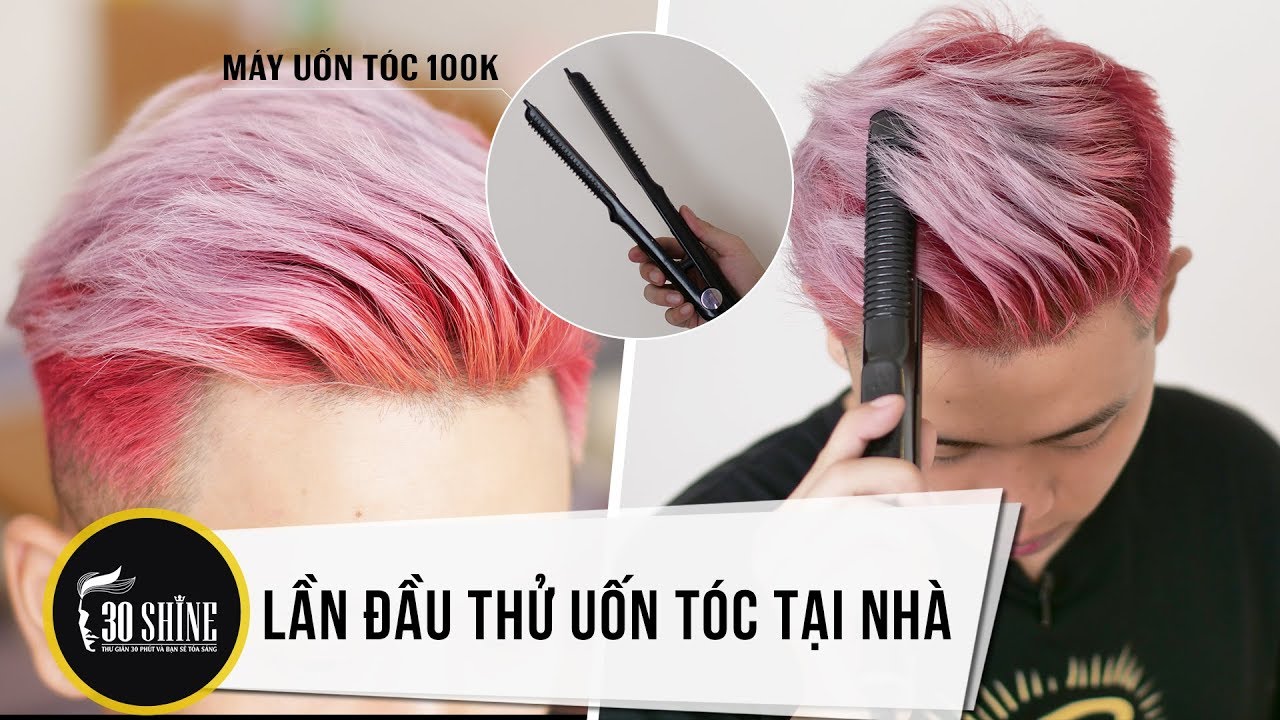 30Shine | Thử Tự Uốn Tóc Gợn Sóng Tại Nhà Bằng Máy Uốn Giá 100k | Bí Quyết Đẹp Trai 150