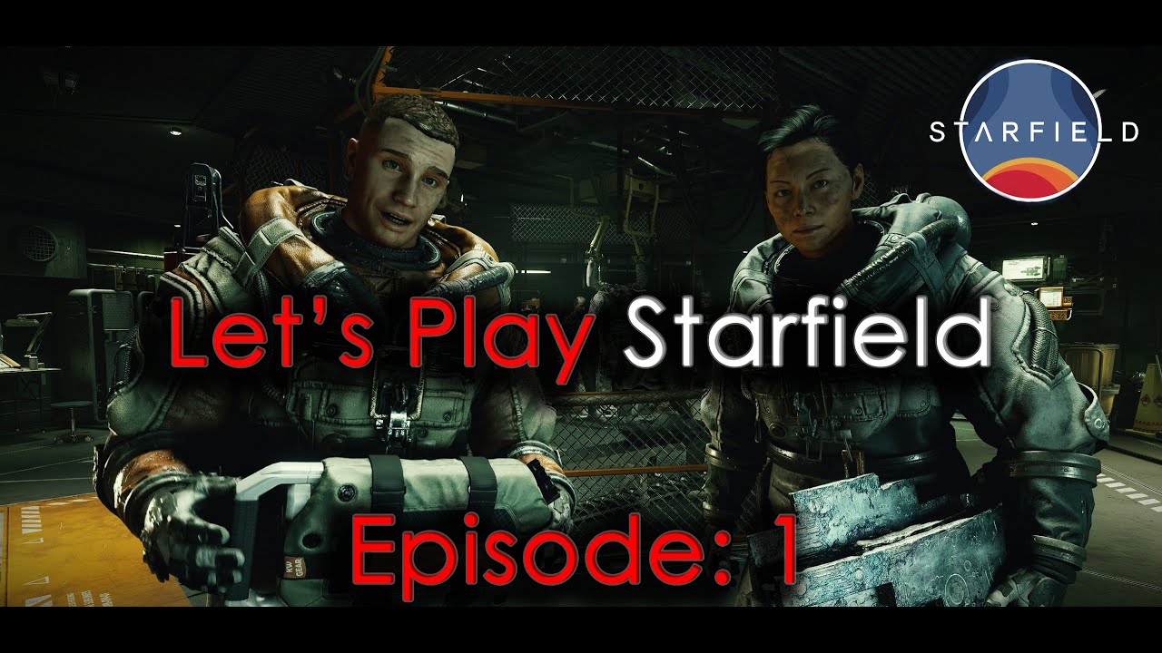 4k Starfield Let's Play | Ep. 1 | [Intro] Character Creation