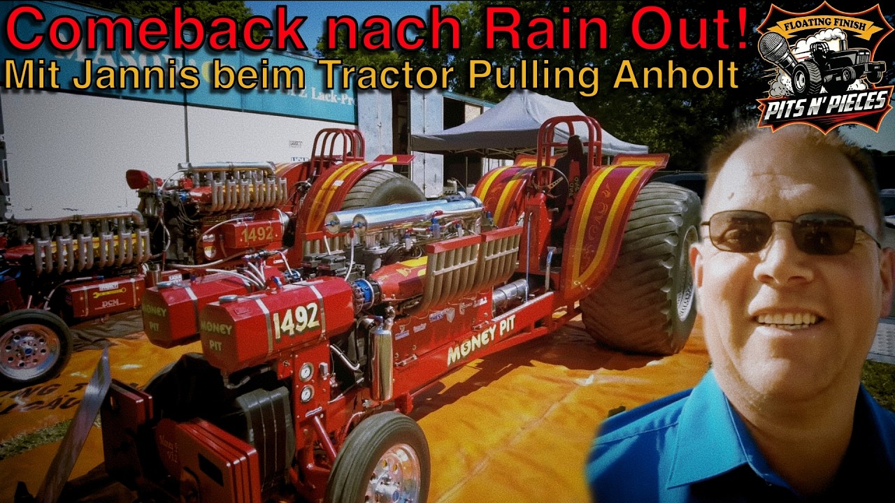 Tractor Pulling Anholt 2025 - Mit Jannis durch's Fahrerlager