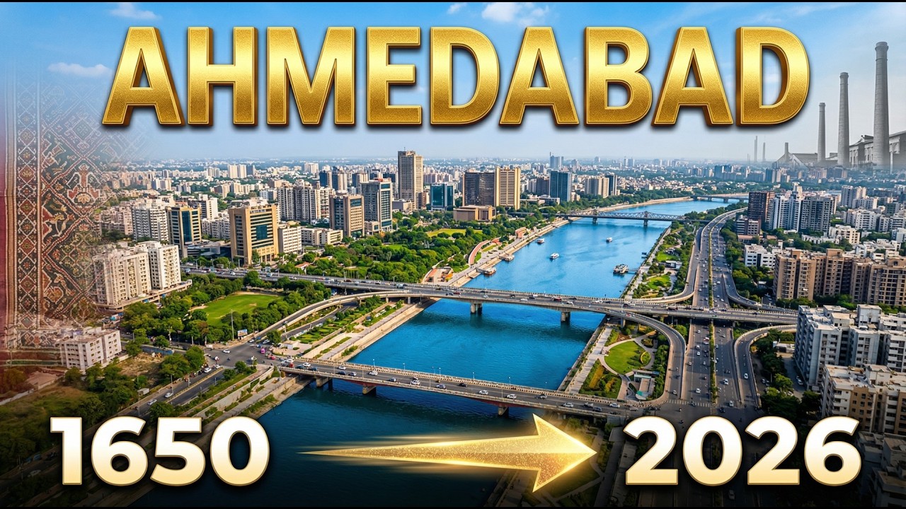 How Ahmedabad Evolved from 1650 to Today in 9 Minutes